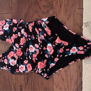 Cupshe Black Floral Swimsuit